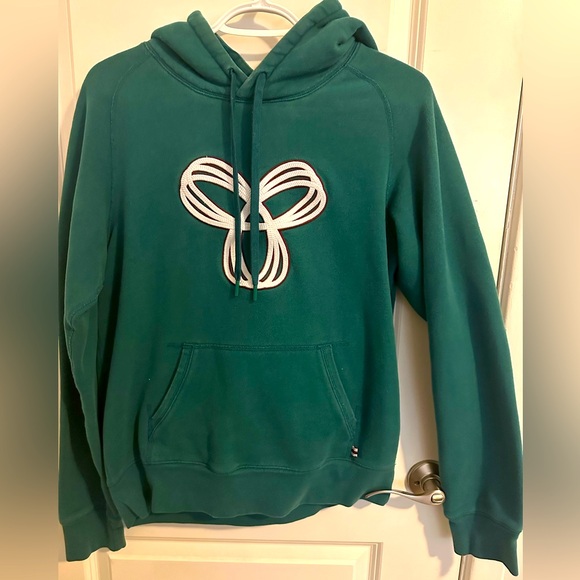 Tops - TNA forest green hoodie size large